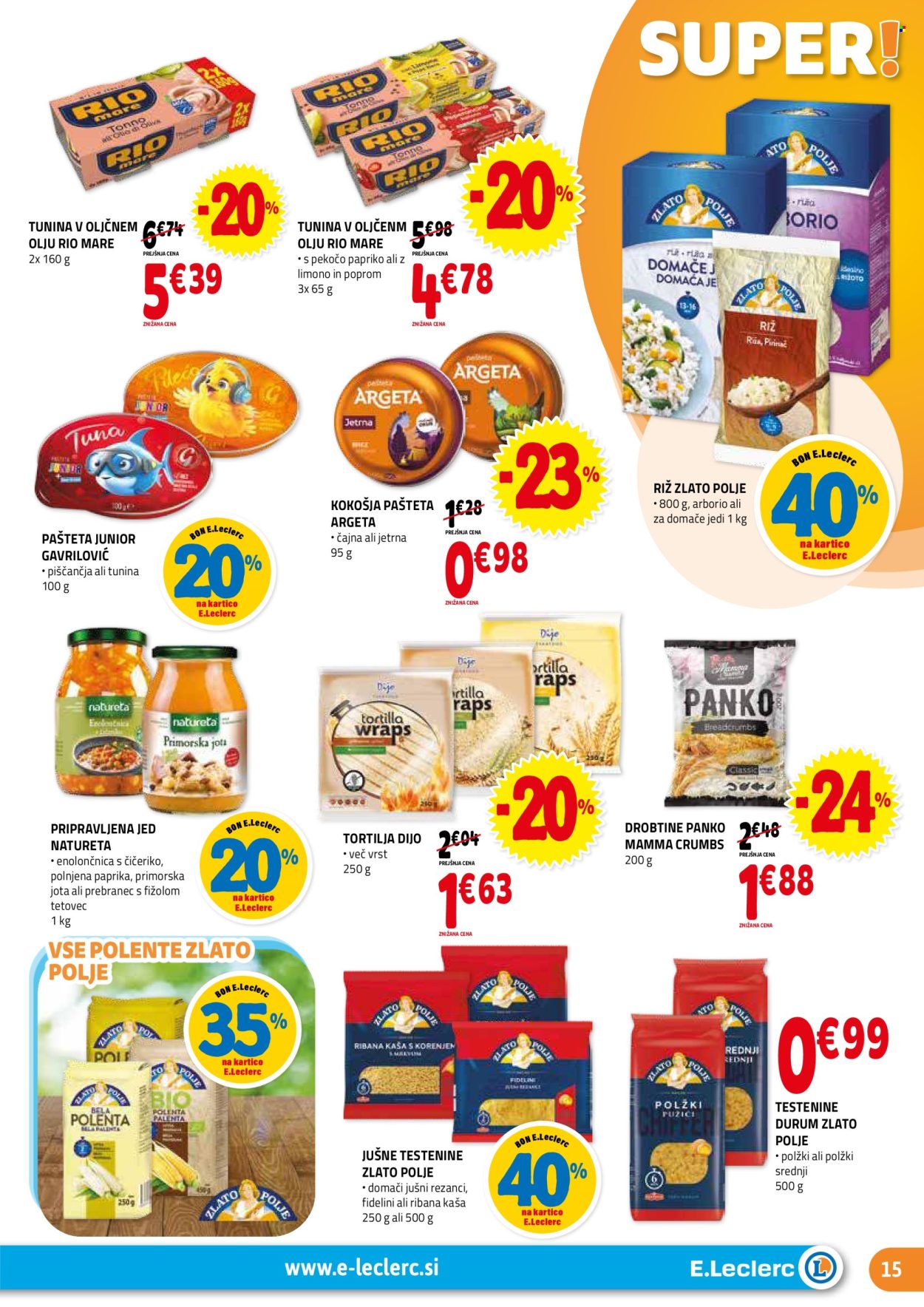 E.Leclerc katalog - 12.2.2025 - 22.2.2025. Stran 15