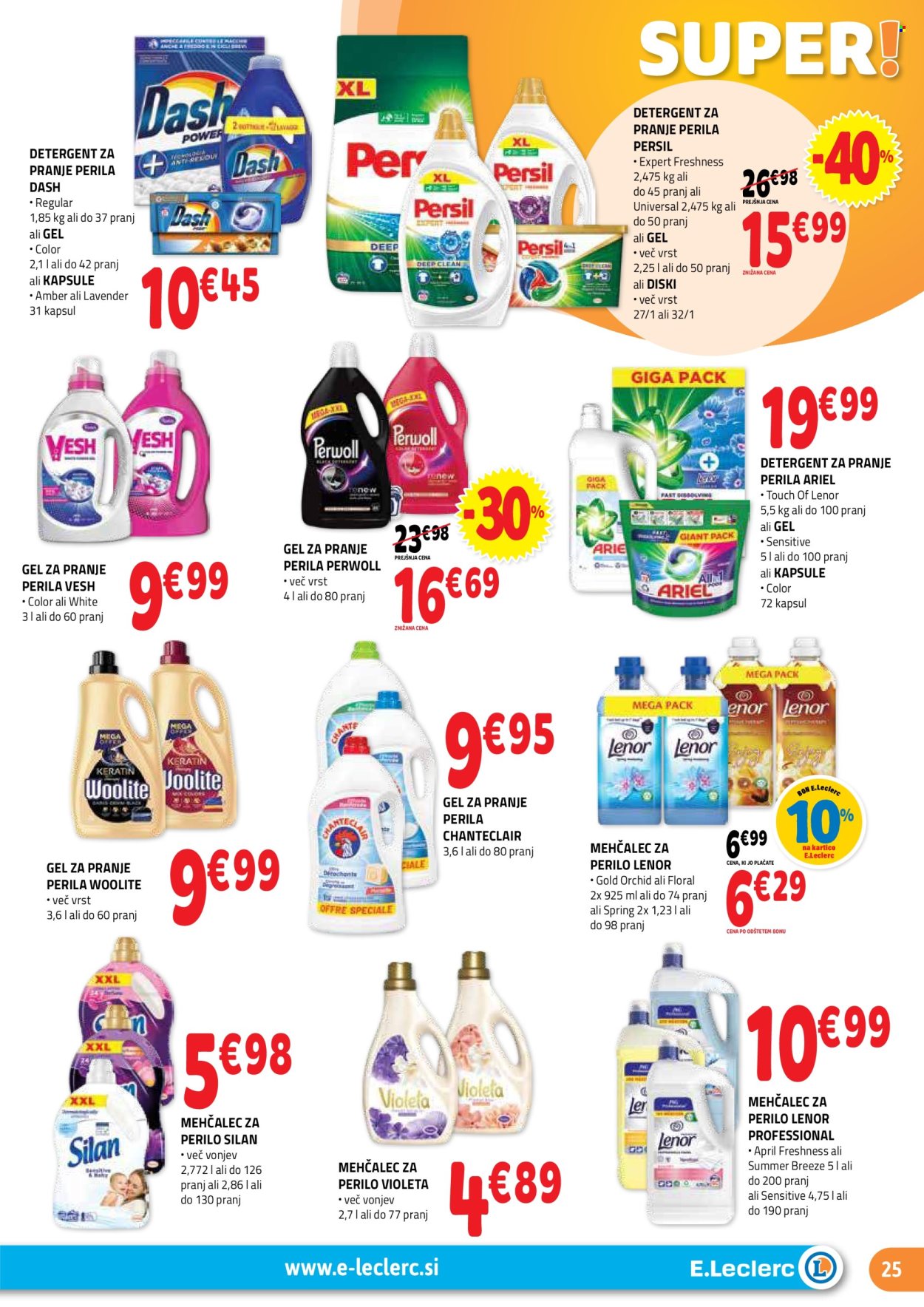 E.Leclerc katalog - 12.2.2025 - 22.2.2025. Stran 25