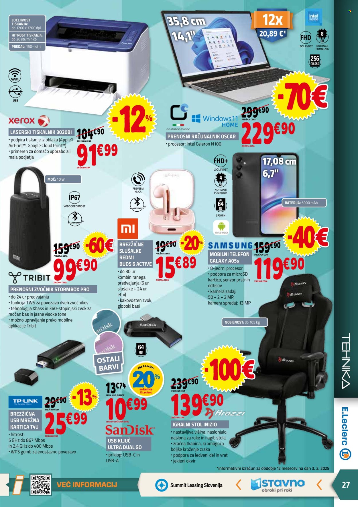 E.Leclerc katalog - 12.2.2025 - 22.2.2025. Stran 27