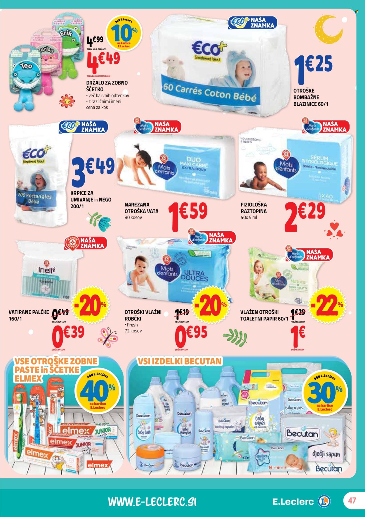 E.Leclerc katalog - 12.2.2025 - 22.2.2025. Stran 47