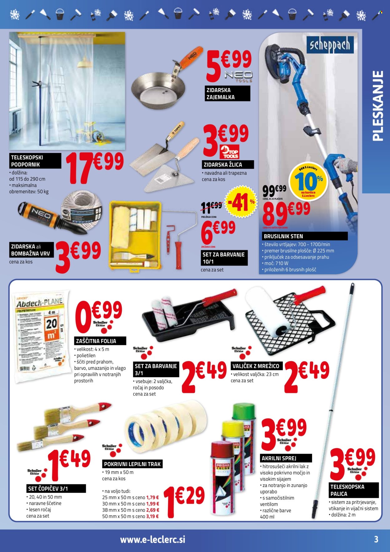 E.Leclerc katalog - 12.2.2025 - 22.2.2025. Stran 3