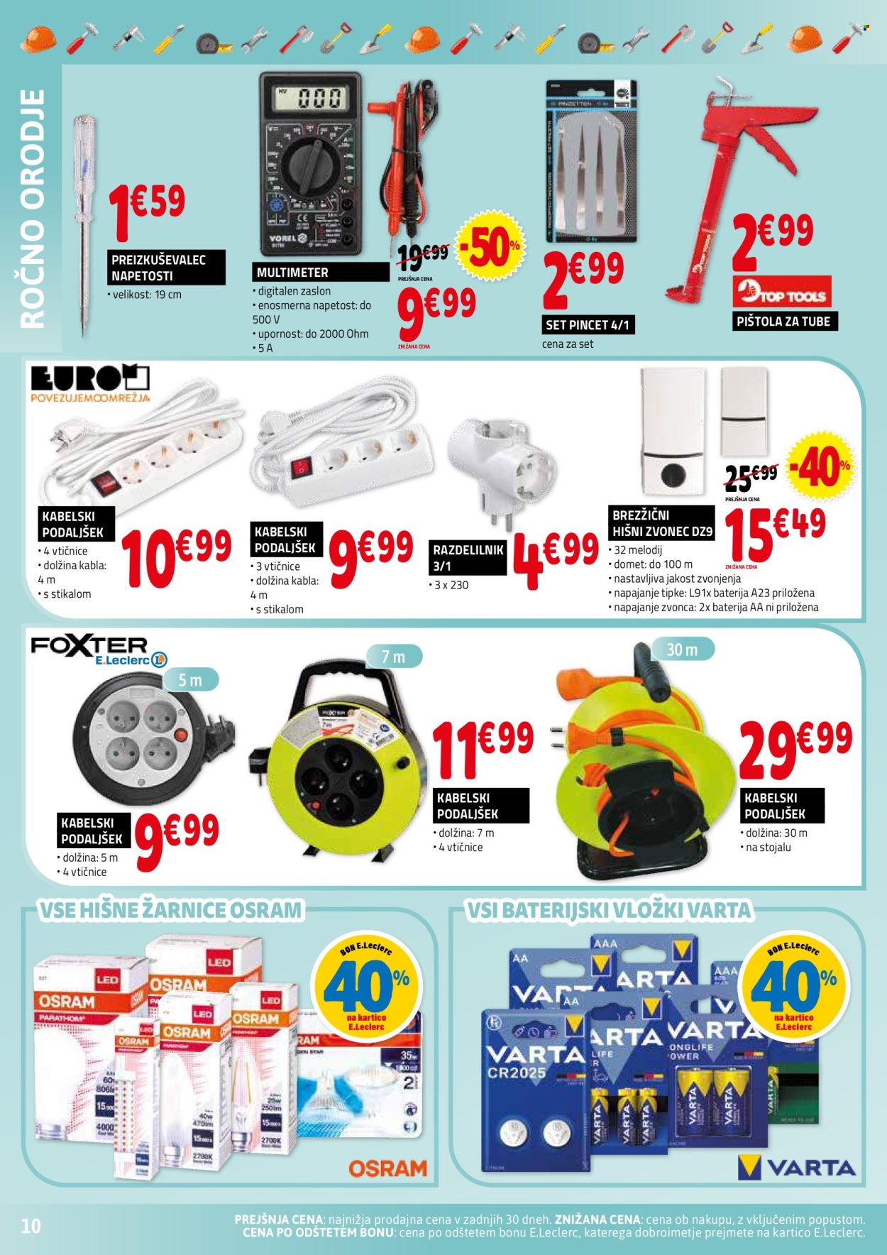 E.Leclerc katalog - 12.2.2025 - 22.2.2025. Stran 10