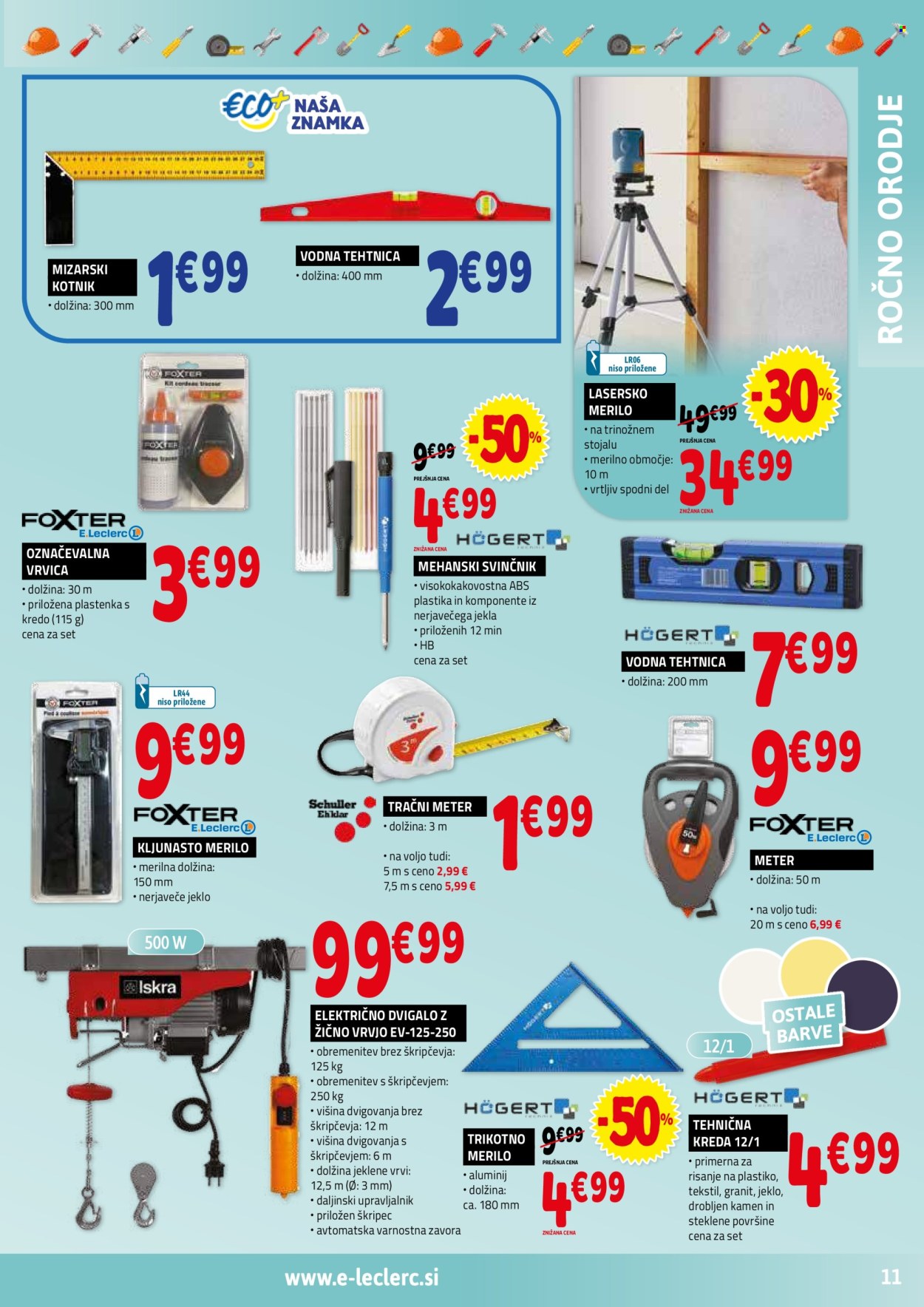 E.Leclerc katalog - 12.2.2025 - 22.2.2025. Stran 11