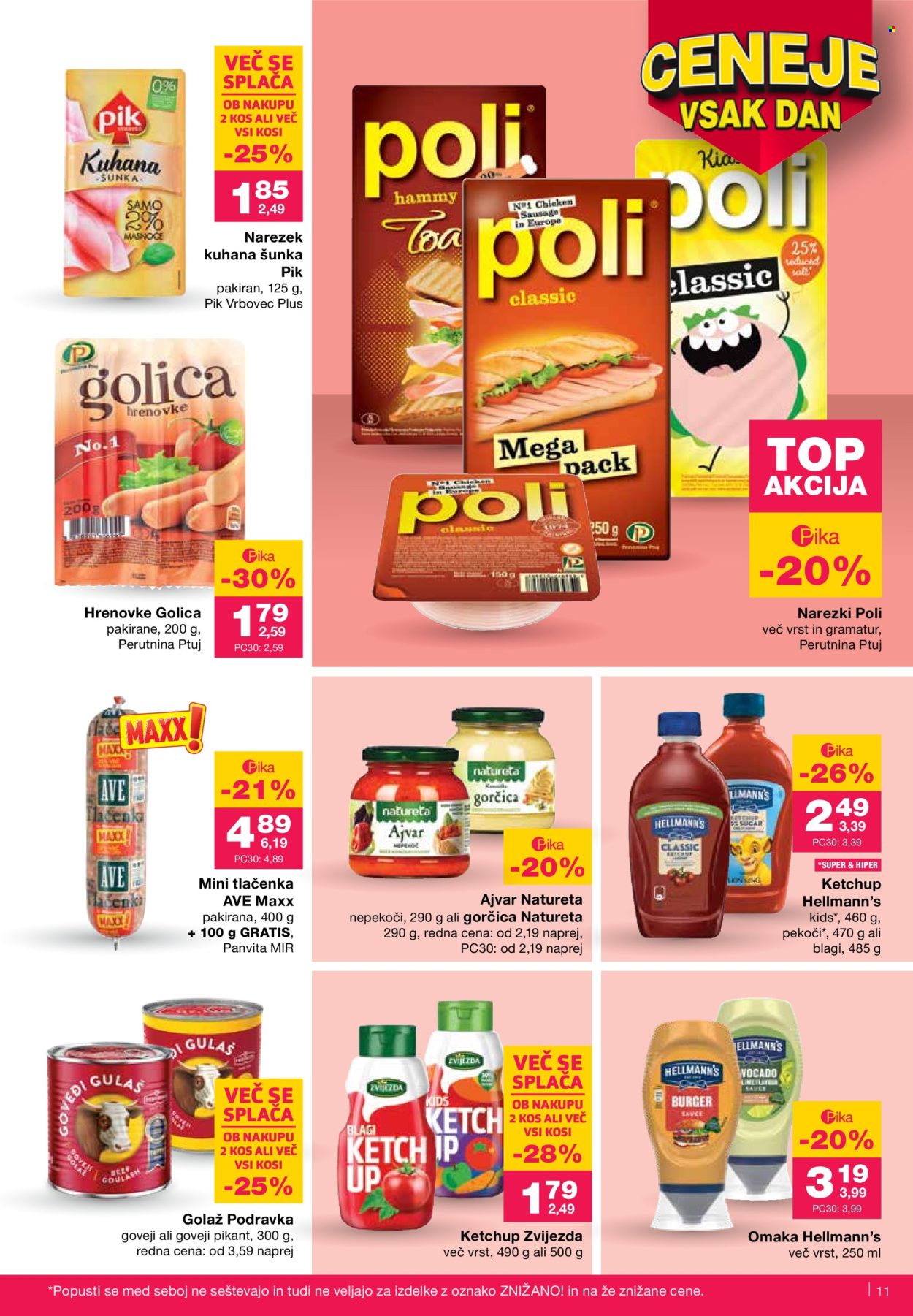 Mercator katalog - 13.2.2025 - 19.2.2025. Stran 11