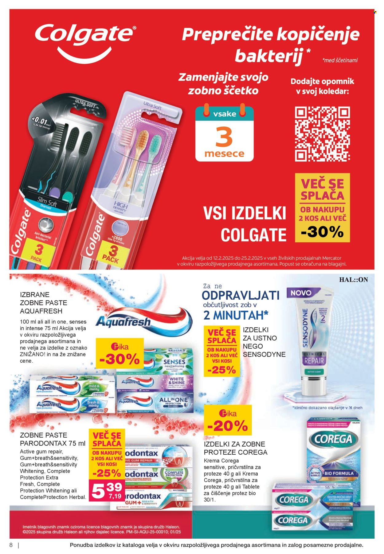 Mercator katalog - 19.2.2025 - 25.2.2025. Stran 8