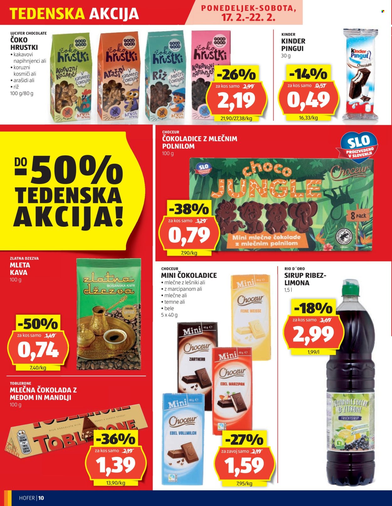 Hofer katalog - 13.2.2025 - 22.2.2025. Stran 10