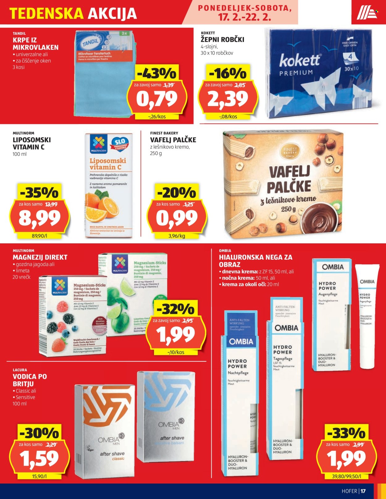 Hofer katalog - 13.2.2025 - 22.2.2025. Stran 17