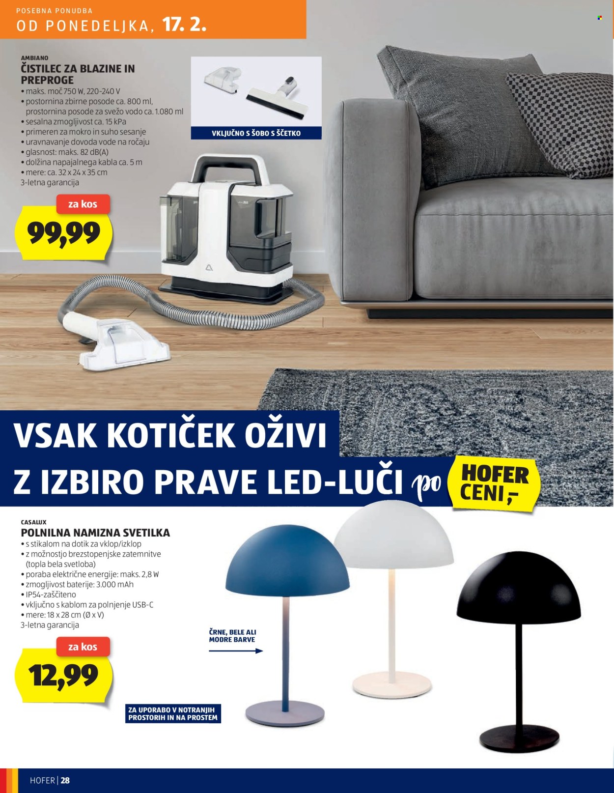 Hofer katalog - 13.2.2025 - 22.2.2025. Stran 28