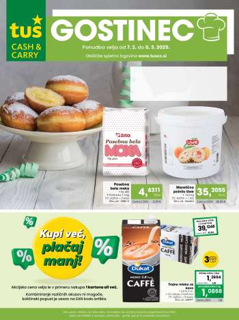 Tuš Cash & Carry katalog - 7.2.2025 - 6.3.2025.