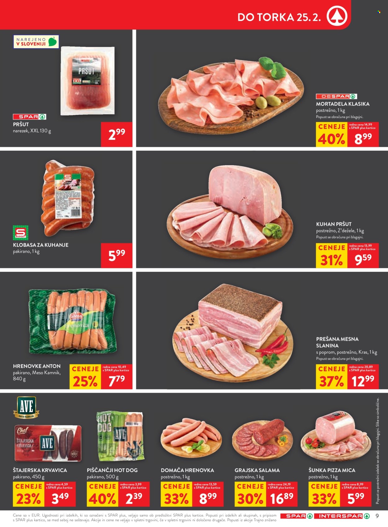 SPAR katalog - 19.2.2025 - 25.2.2025. Stran 11
