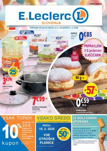 E.Leclerc katalog - 19.2.2025 - 1.3.2025.