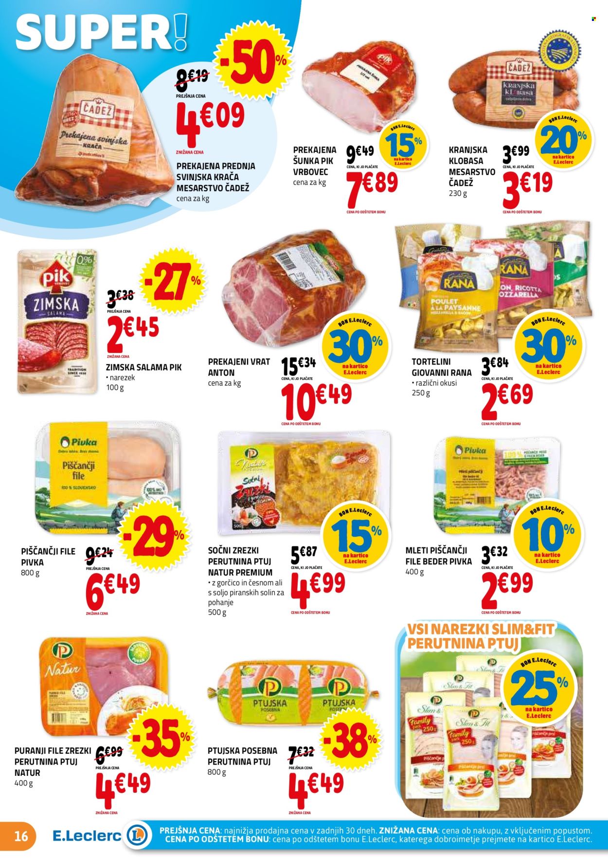 E.Leclerc katalog - 19.2.2025 - 1.3.2025. Stran 16