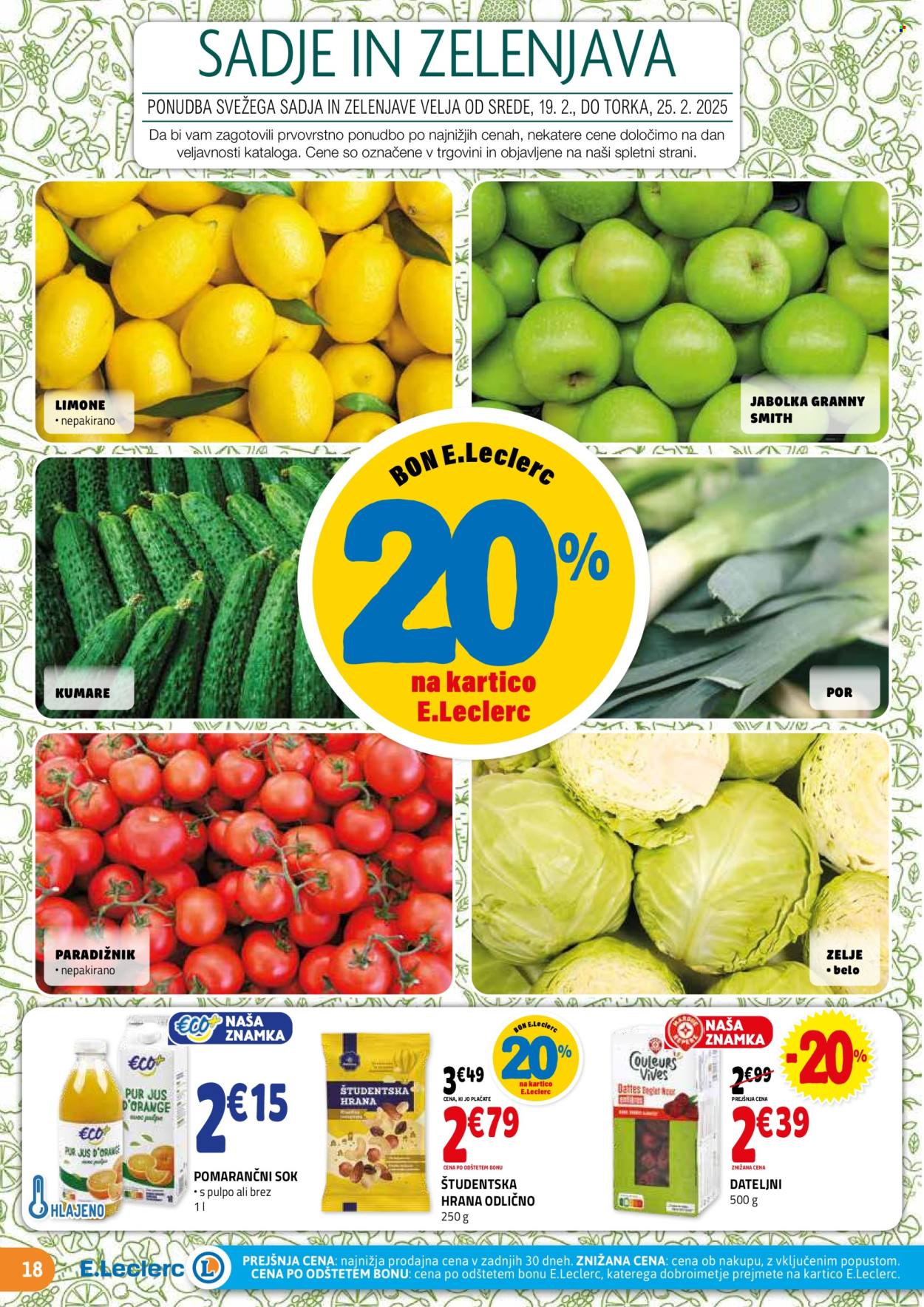 E.Leclerc katalog - 19.2.2025 - 1.3.2025. Stran 18