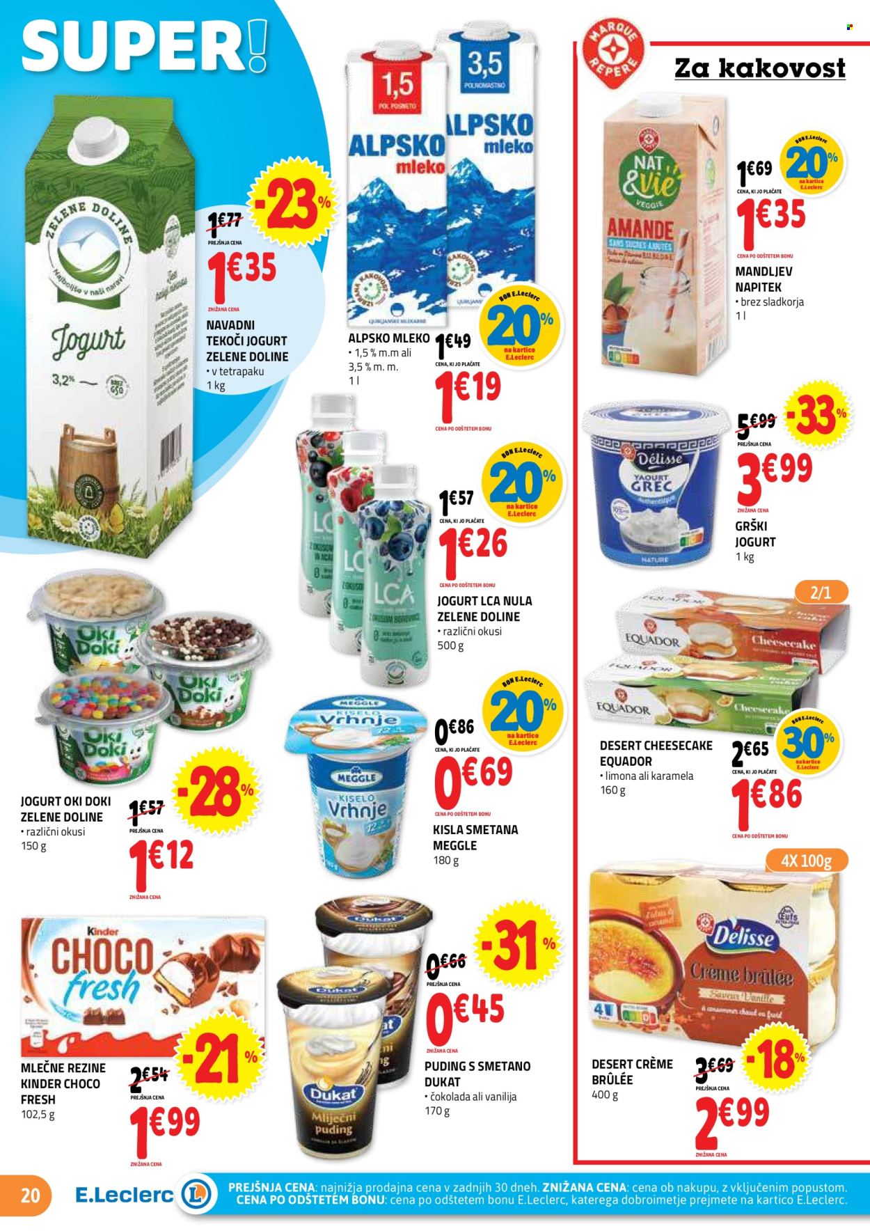 E.Leclerc katalog - 19.2.2025 - 1.3.2025. Stran 20