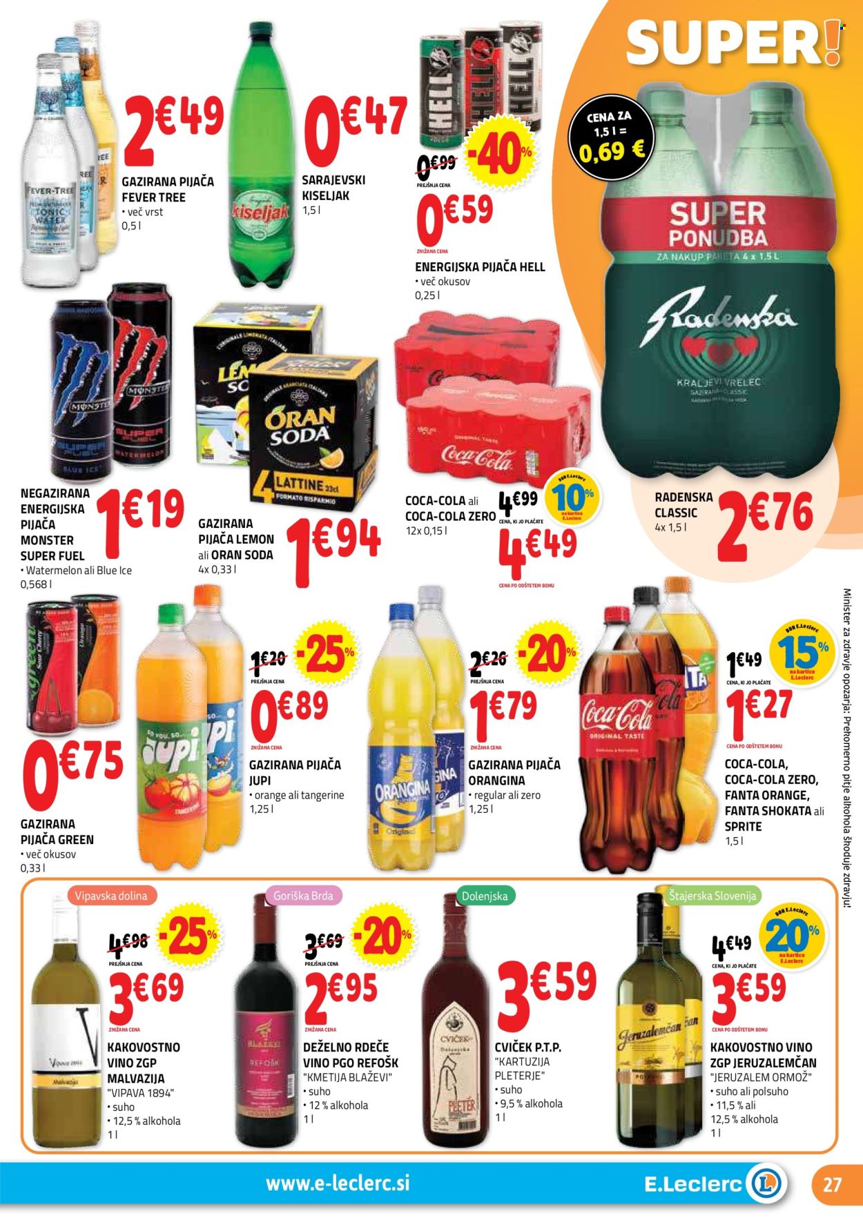 E.Leclerc katalog - 19.2.2025 - 1.3.2025. Stran 27