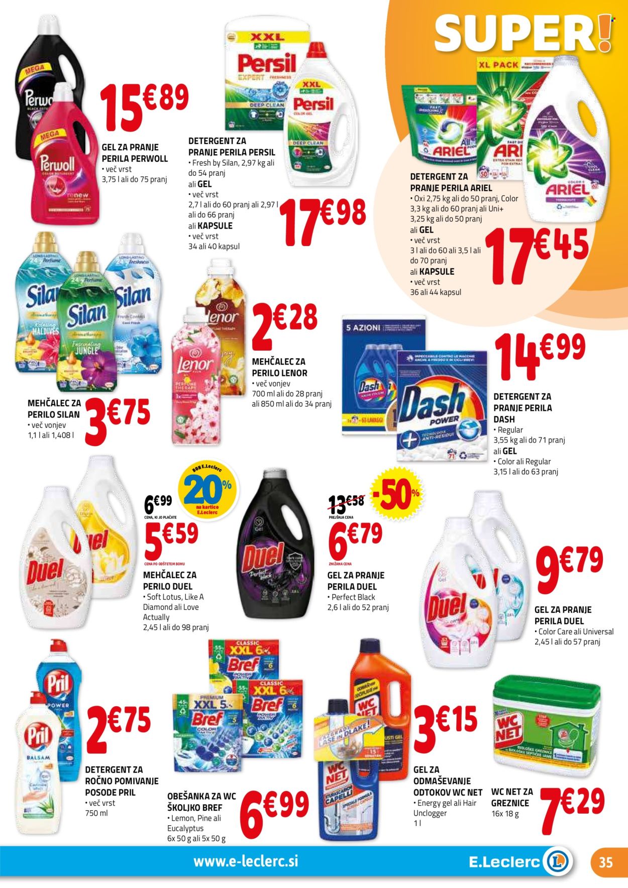 E.Leclerc katalog - 19.2.2025 - 1.3.2025. Stran 35