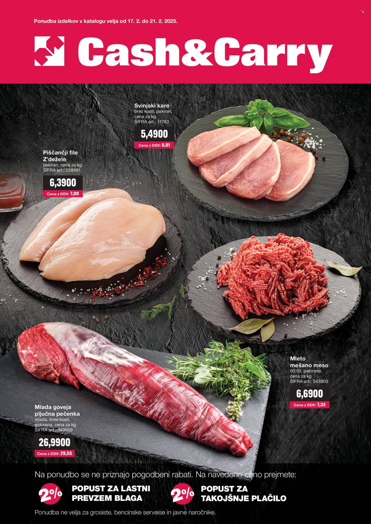 Mercator Cash & Carry katalog - 17.2.2025 - 21.2.2025. Stran 1