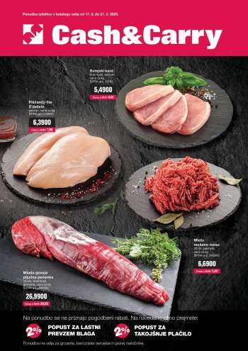 Mercator Cash & Carry katalog - 17.2.2025 - 21.2.2025.