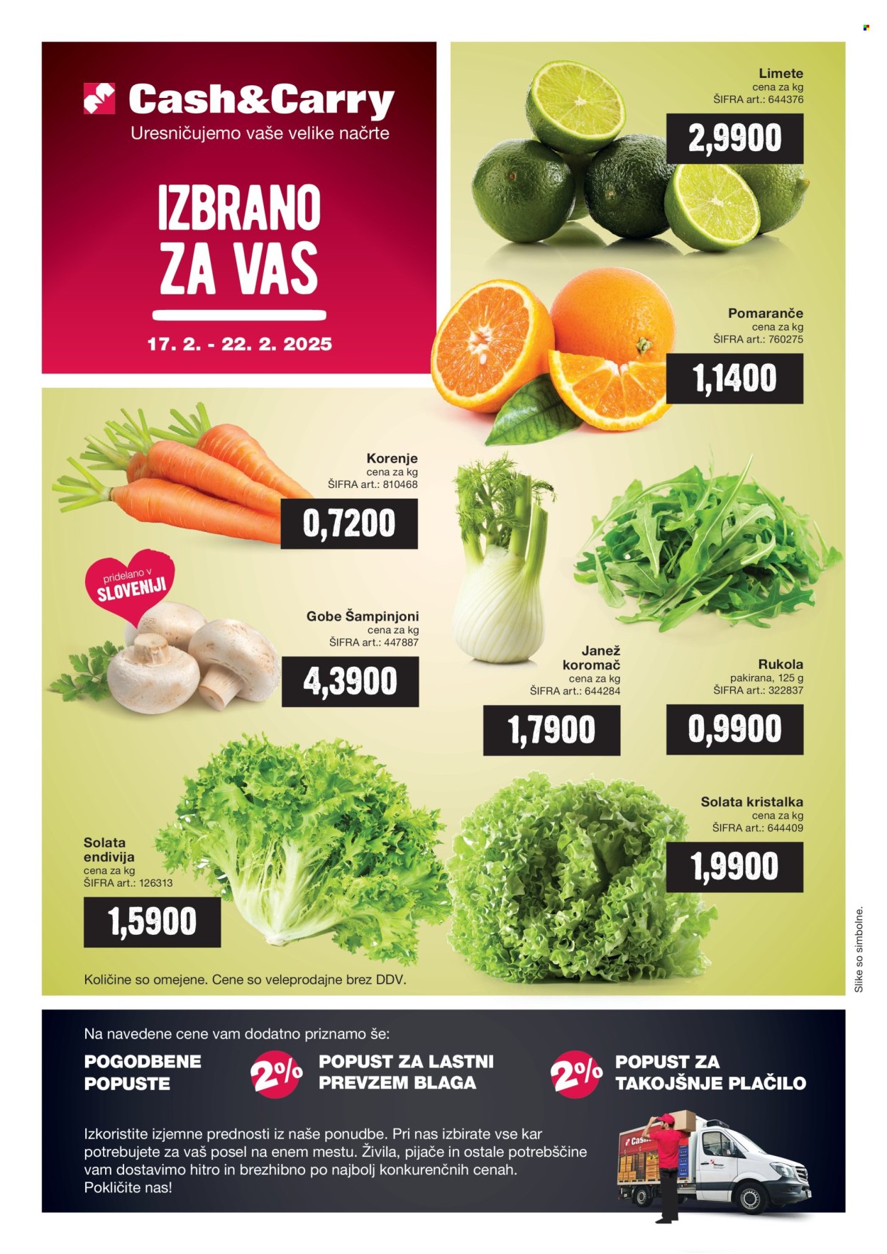 Mercator Cash & Carry katalog - 17.2.2025 - 22.2.2025. Stran 1