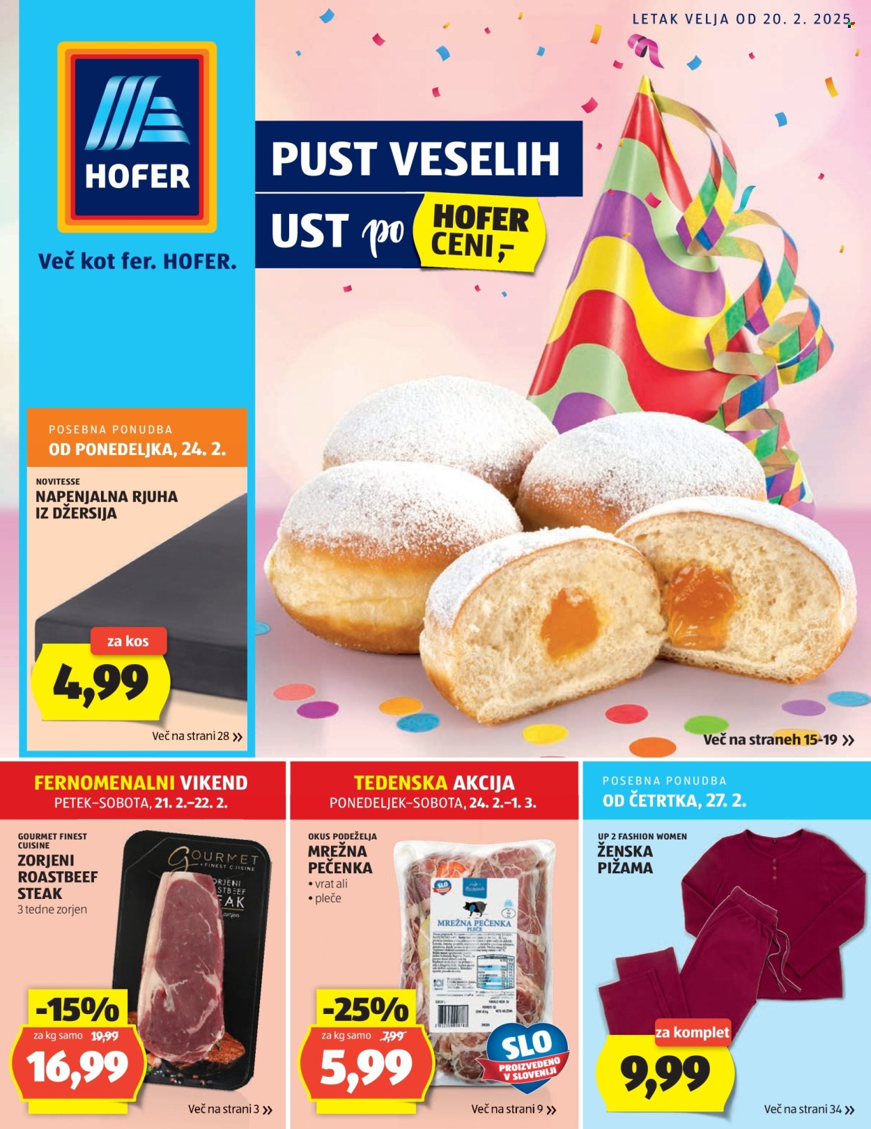 Hofer katalog - 20.2.2025 - 1.3.2025. Stran 1