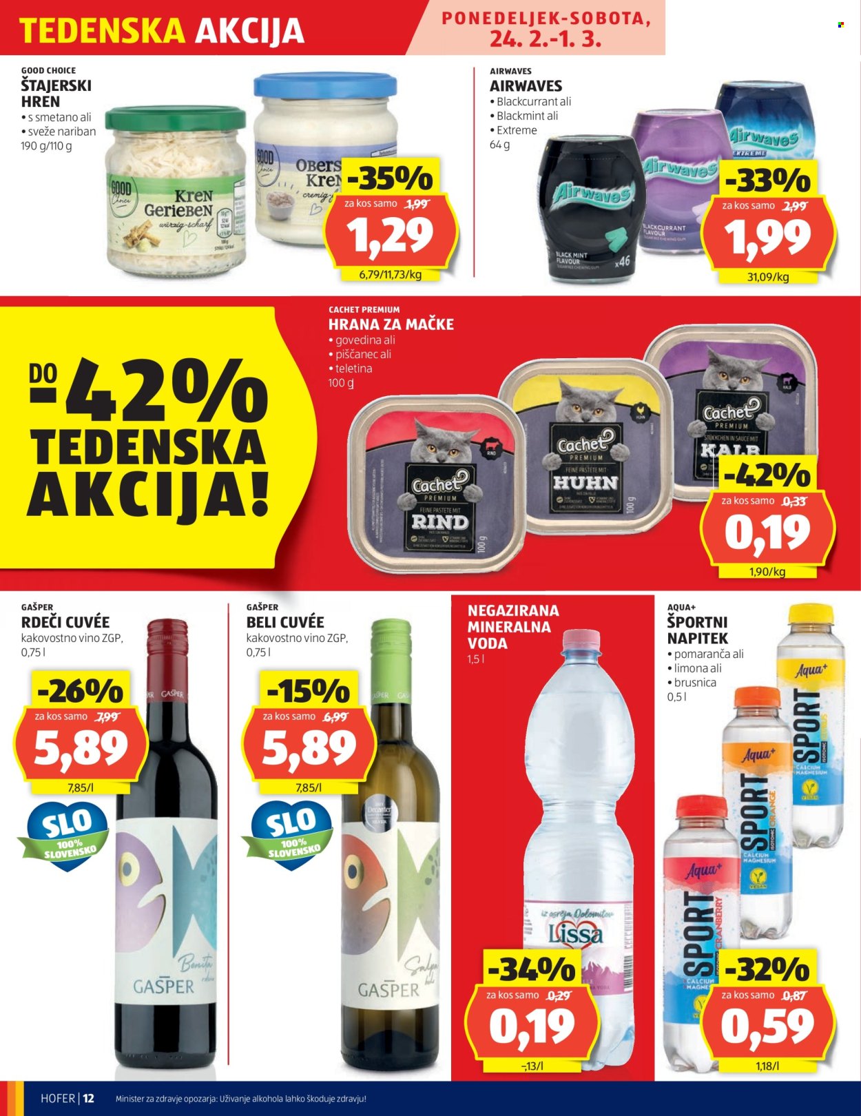 Hofer katalog - 20.2.2025 - 1.3.2025. Stran 12