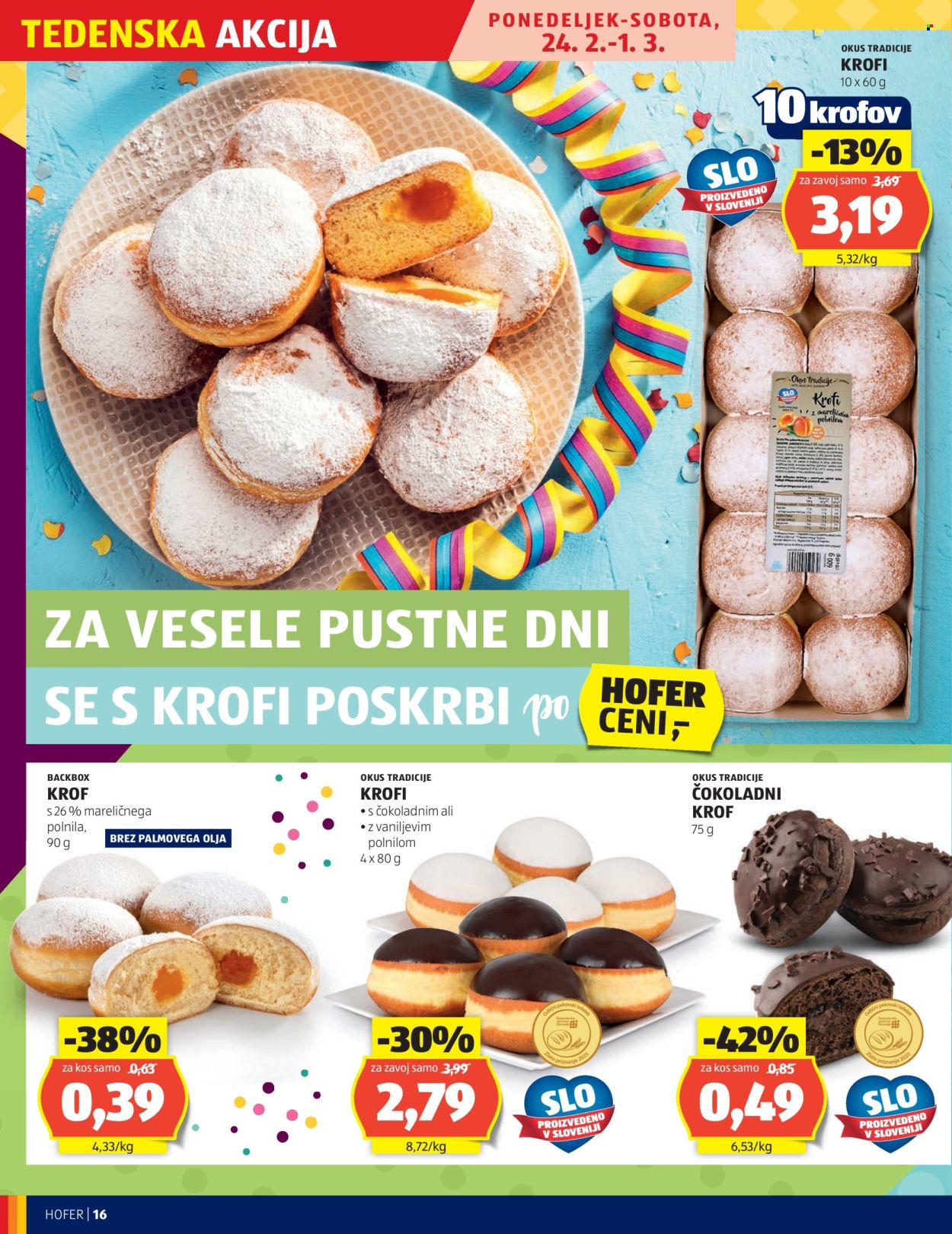 Hofer katalog - 20.2.2025 - 1.3.2025. Stran 16