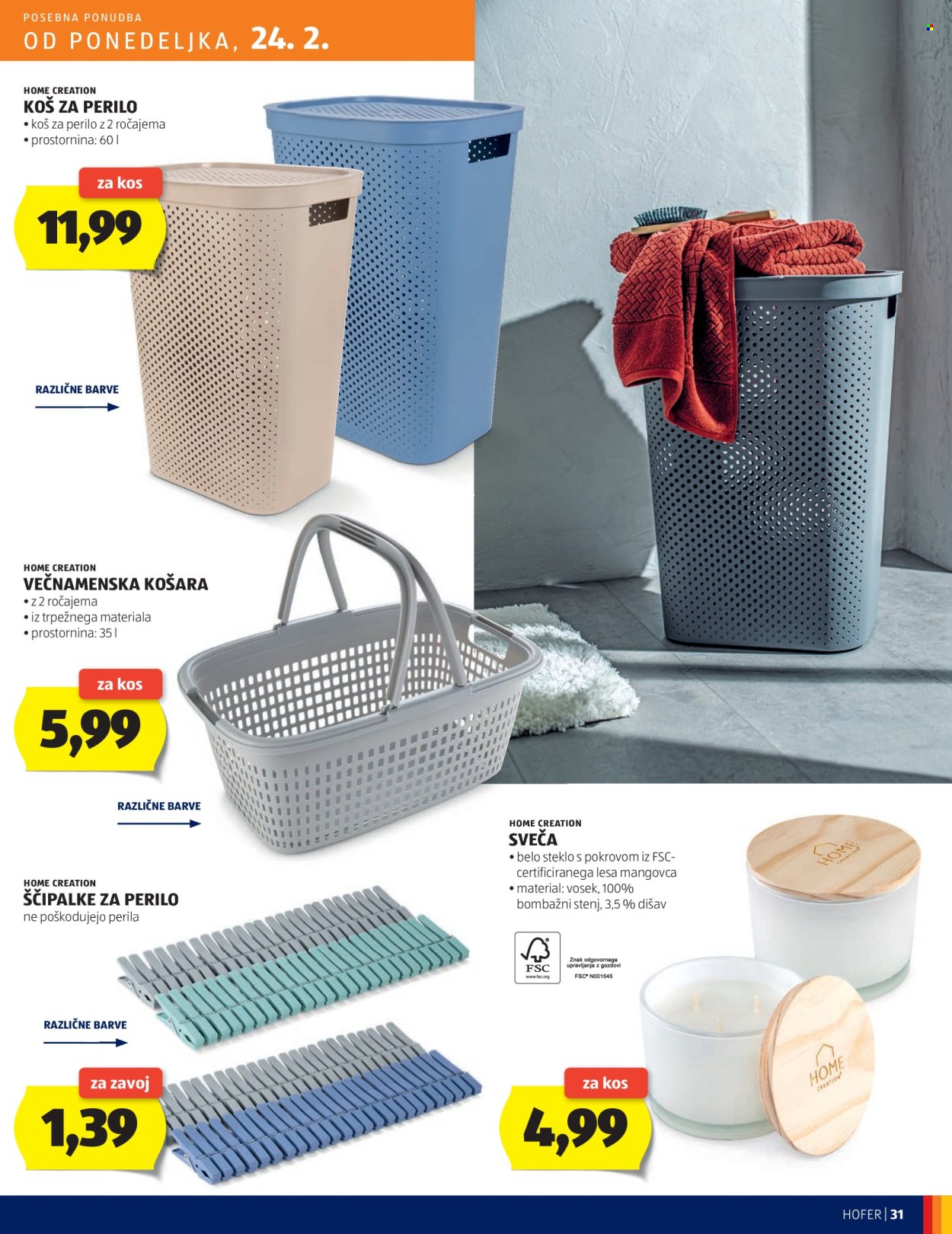 Hofer katalog - 20.2.2025 - 1.3.2025. Stran 31