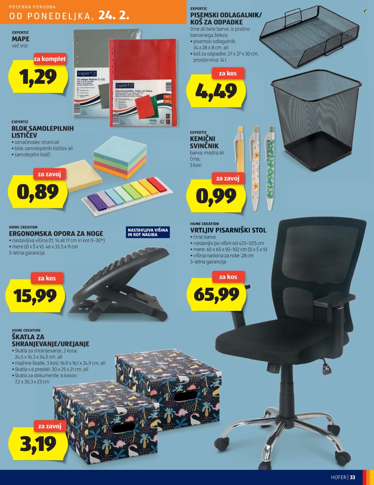 Hofer katalog - 20.2.2025 - 1.3.2025. Stran 33