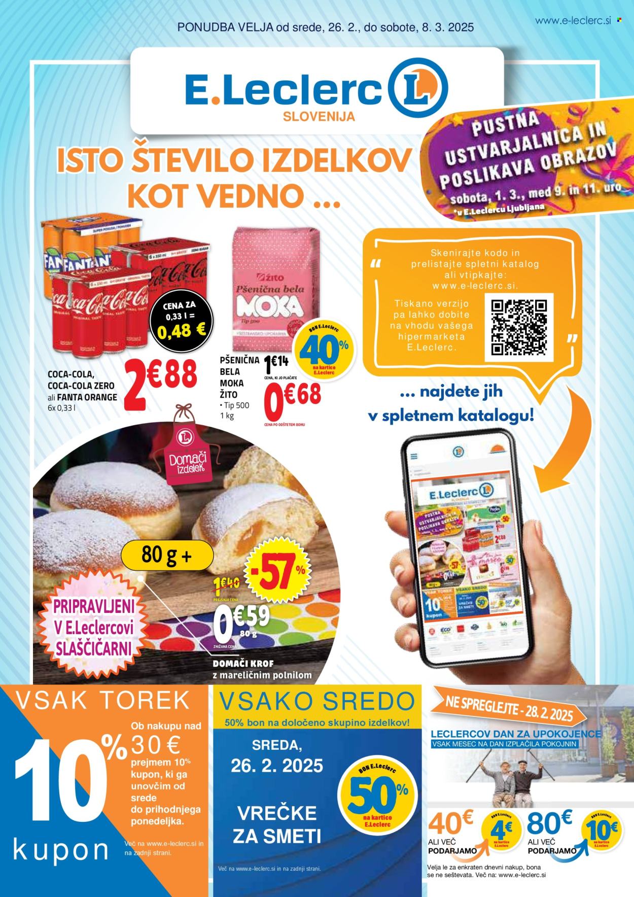 E.Leclerc katalog - 26.2.2025 - 8.3.2025. Stran 1