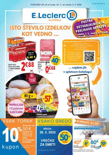 E.Leclerc katalog - 26.2.2025 - 8.3.2025.