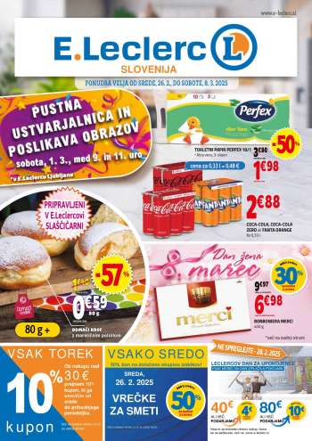 E.Leclerc katalog - 26.2.2025 - 8.3.2025.