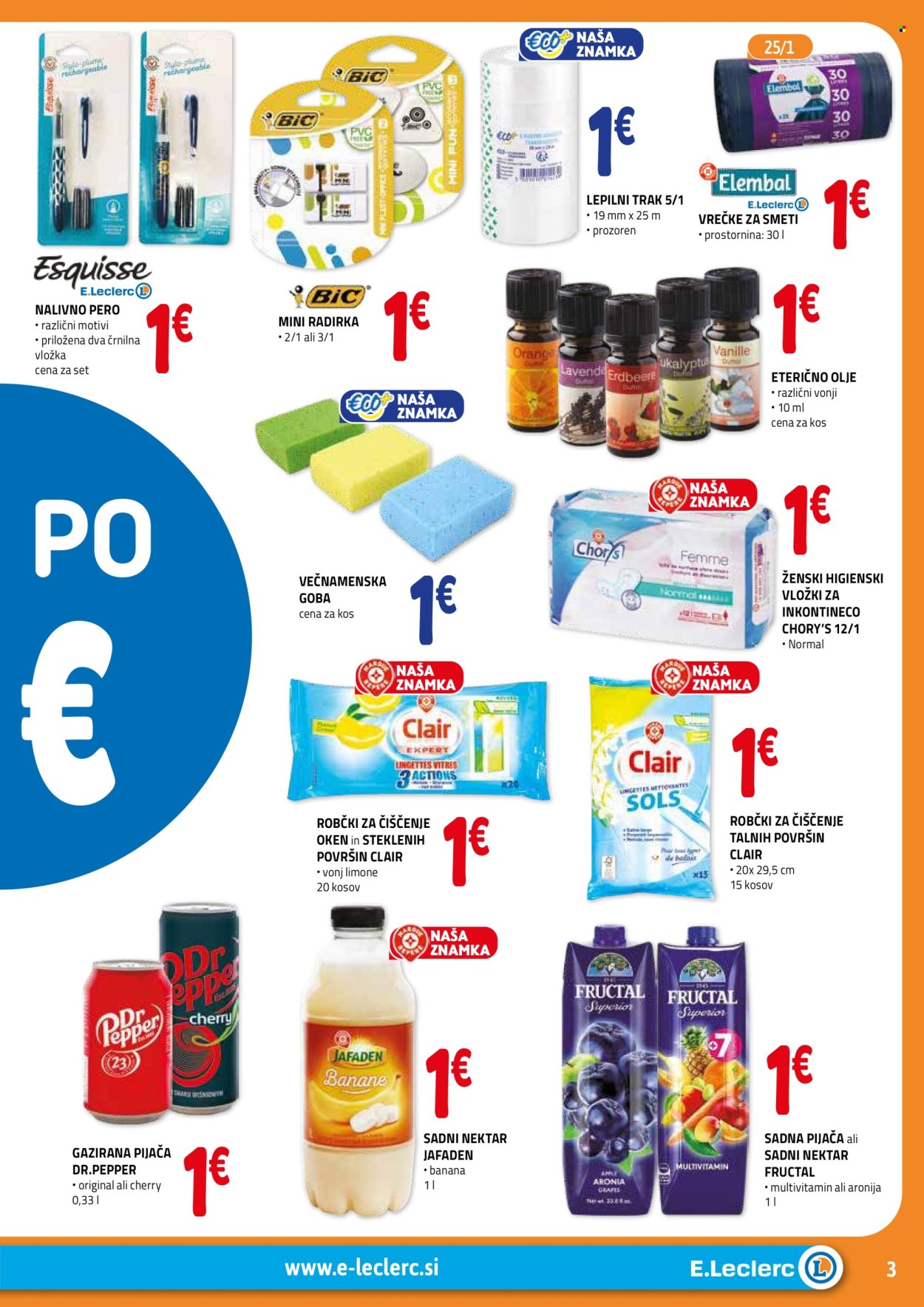 E.Leclerc katalog - 26.2.2025 - 8.3.2025. Stran 3