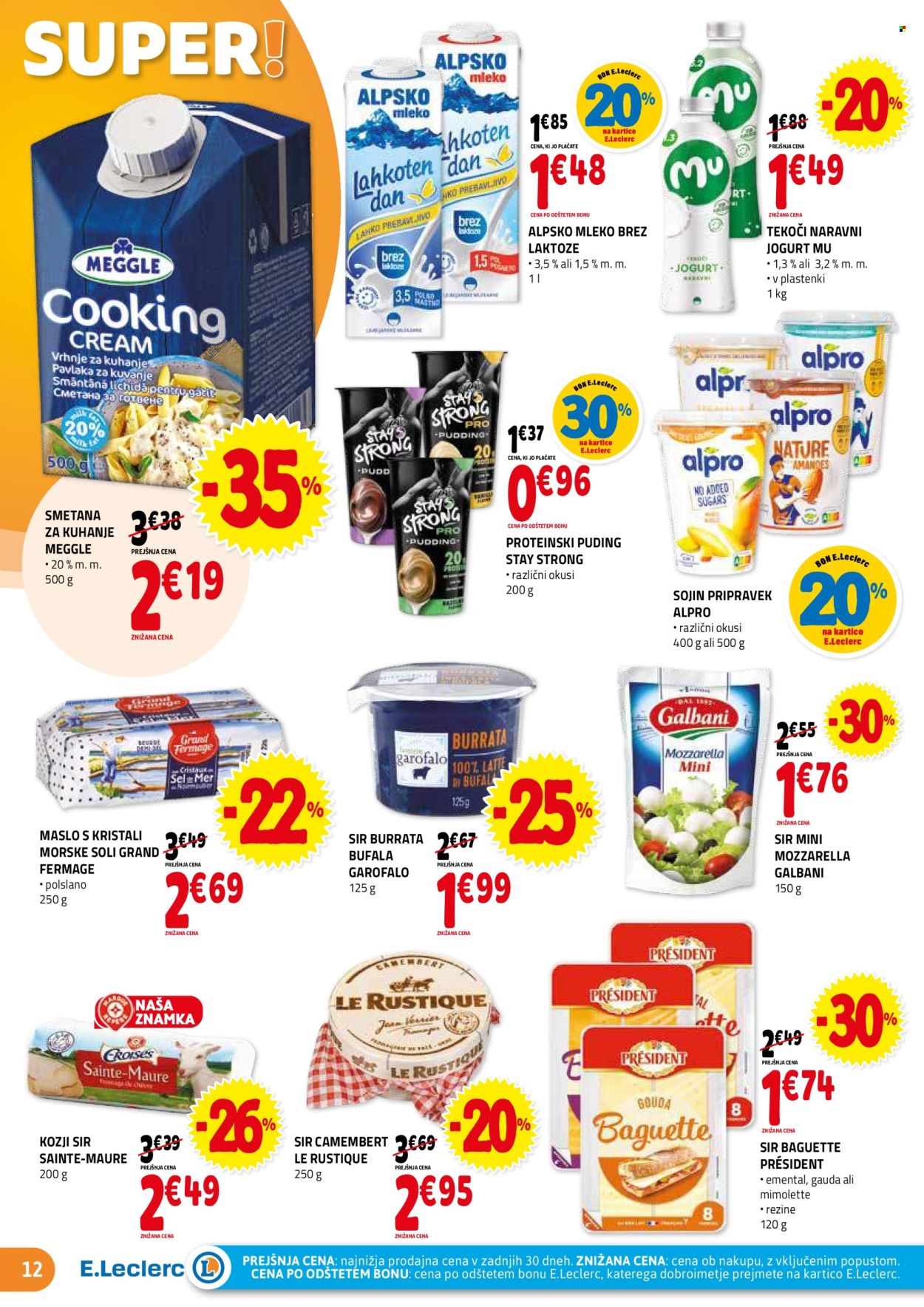 E.Leclerc katalog - 26.2.2025 - 8.3.2025. Stran 12