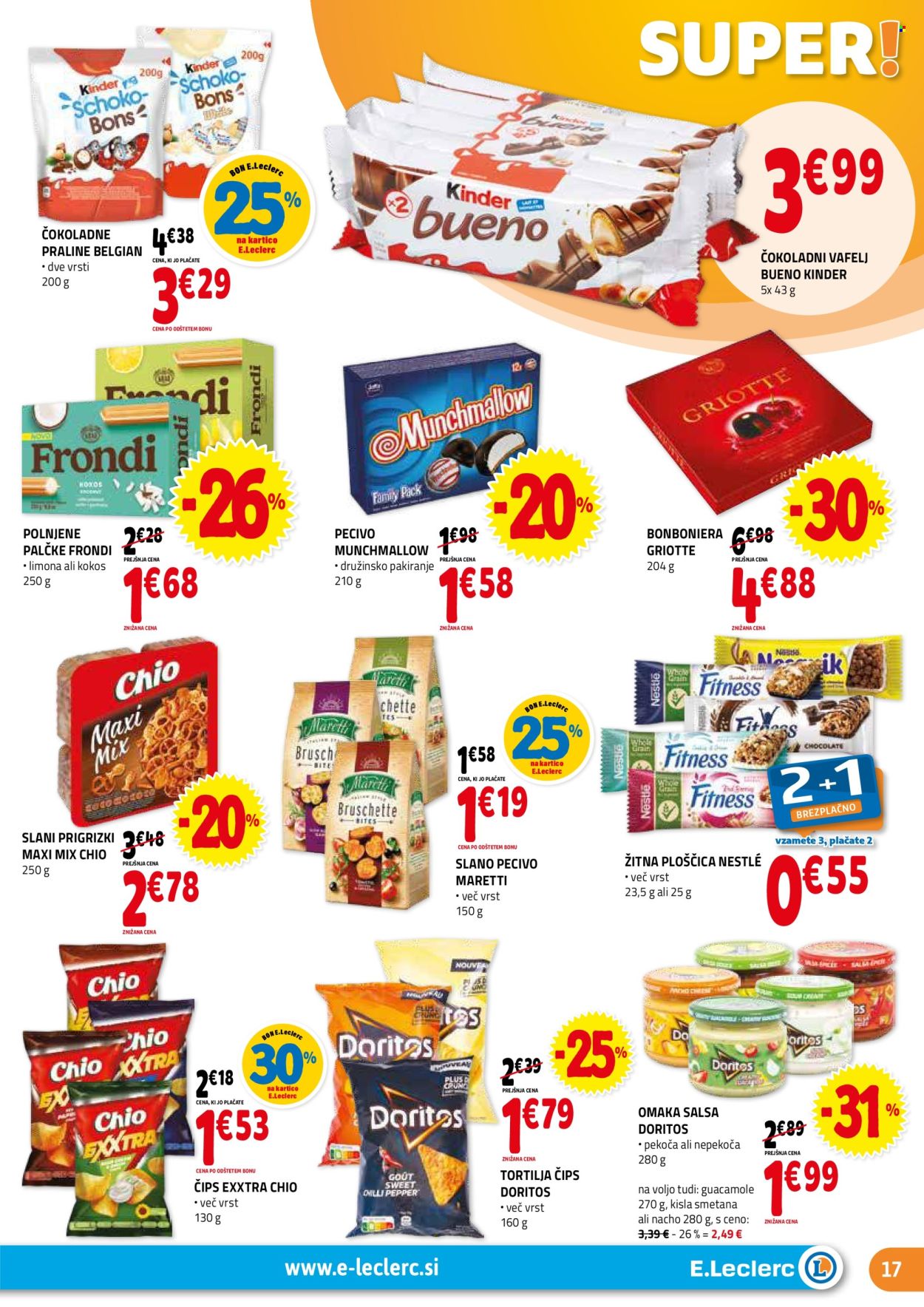 E.Leclerc katalog - 26.2.2025 - 8.3.2025. Stran 17