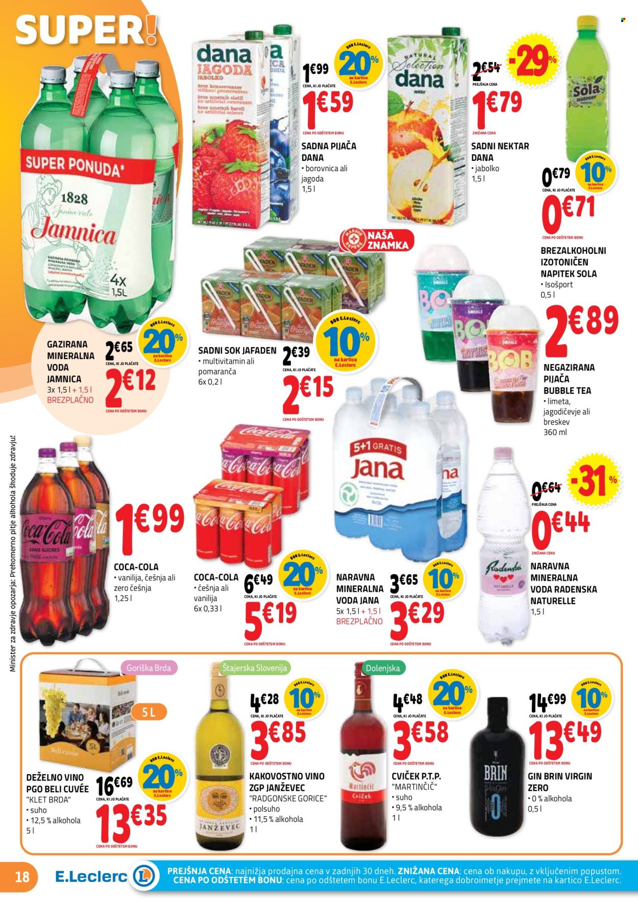 E.Leclerc katalog - 26.2.2025 - 8.3.2025. Stran 18