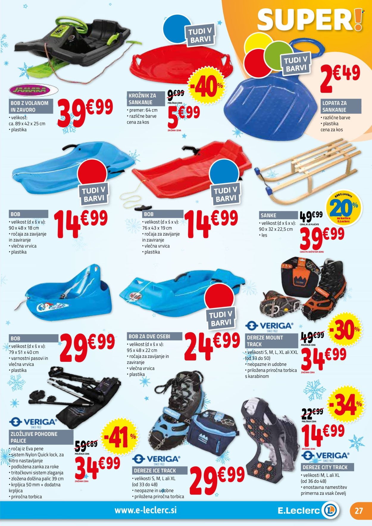 E.Leclerc katalog - 26.2.2025 - 8.3.2025. Stran 27