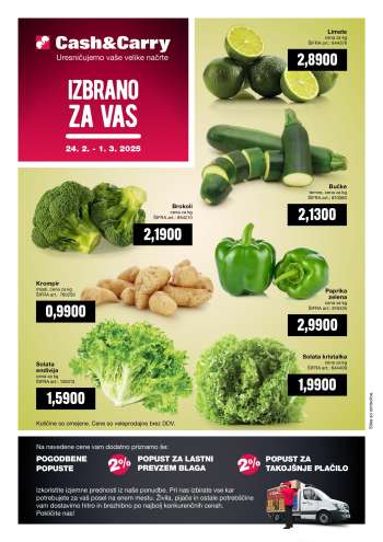 Mercator Cash & Carry katalog - 24.2.2025 - 1.3.2025.