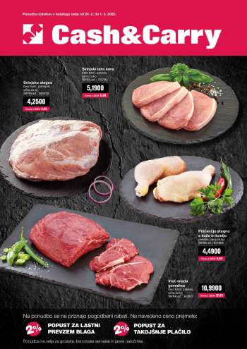 Mercator Cash & Carry katalog - 24.2.2025 - 1.3.2025.