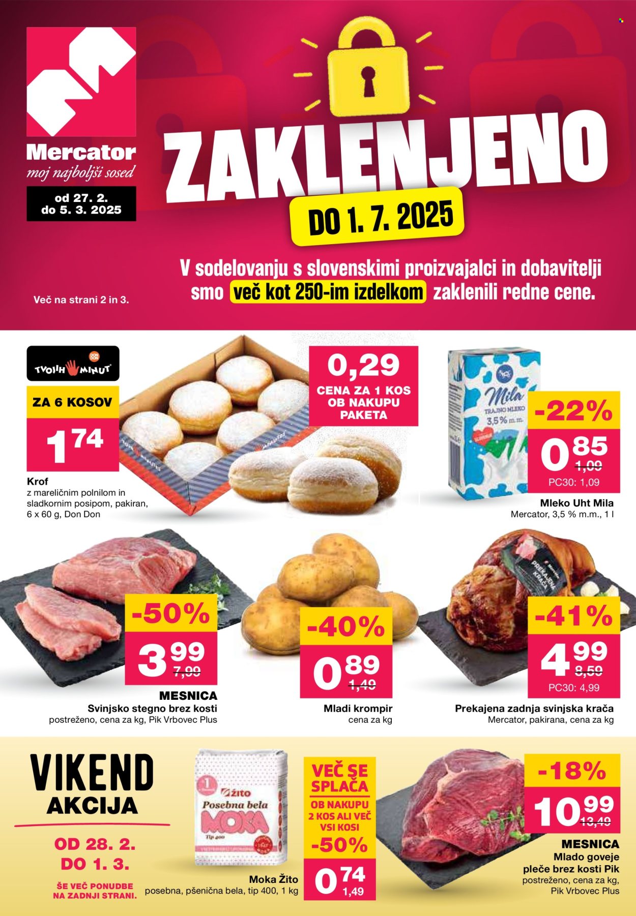 Mercator katalog - 27.2.2025 - 5.3.2025. Stran 1