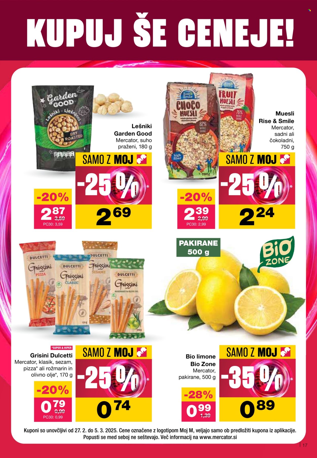 Mercator katalog - 27.2.2025 - 5.3.2025. Stran 17