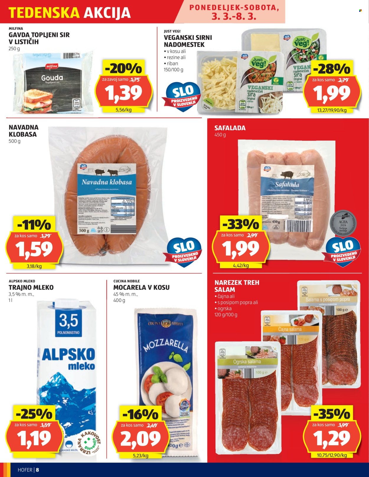 Hofer katalog - 27.2.2025 - 8.3.2025. Stran 8