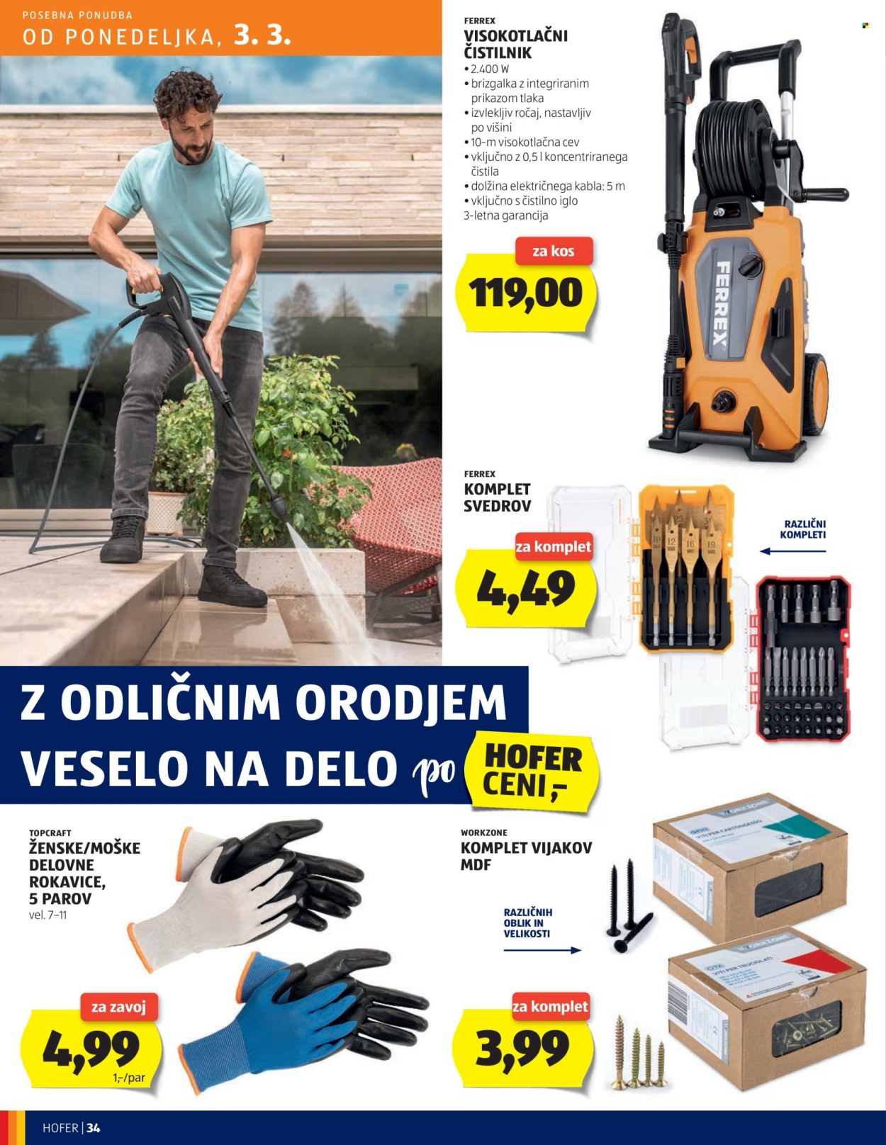 Hofer katalog - 27.2.2025 - 8.3.2025. Stran 34