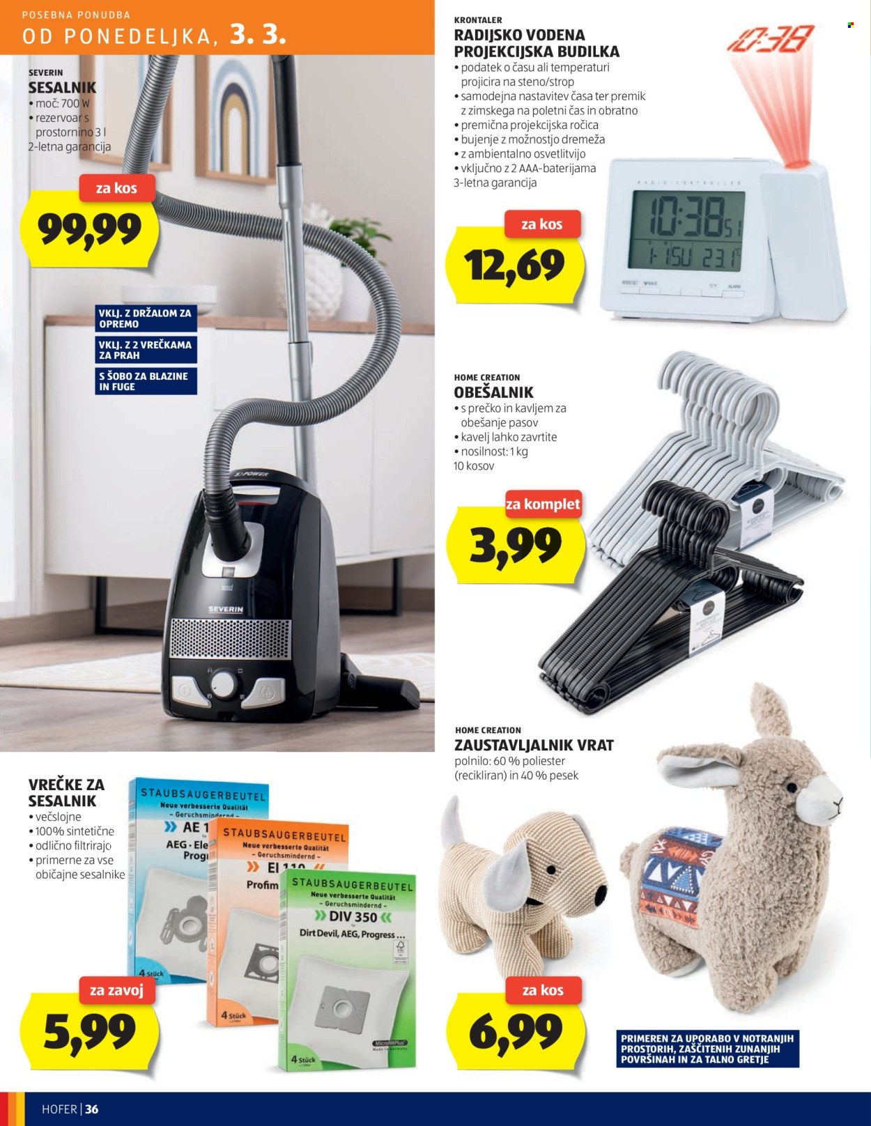 Hofer katalog - 27.2.2025 - 8.3.2025. Stran 36