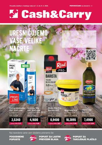 Mercator Cash & Carry katalog - 1.3.2025 - 31.3.2025.