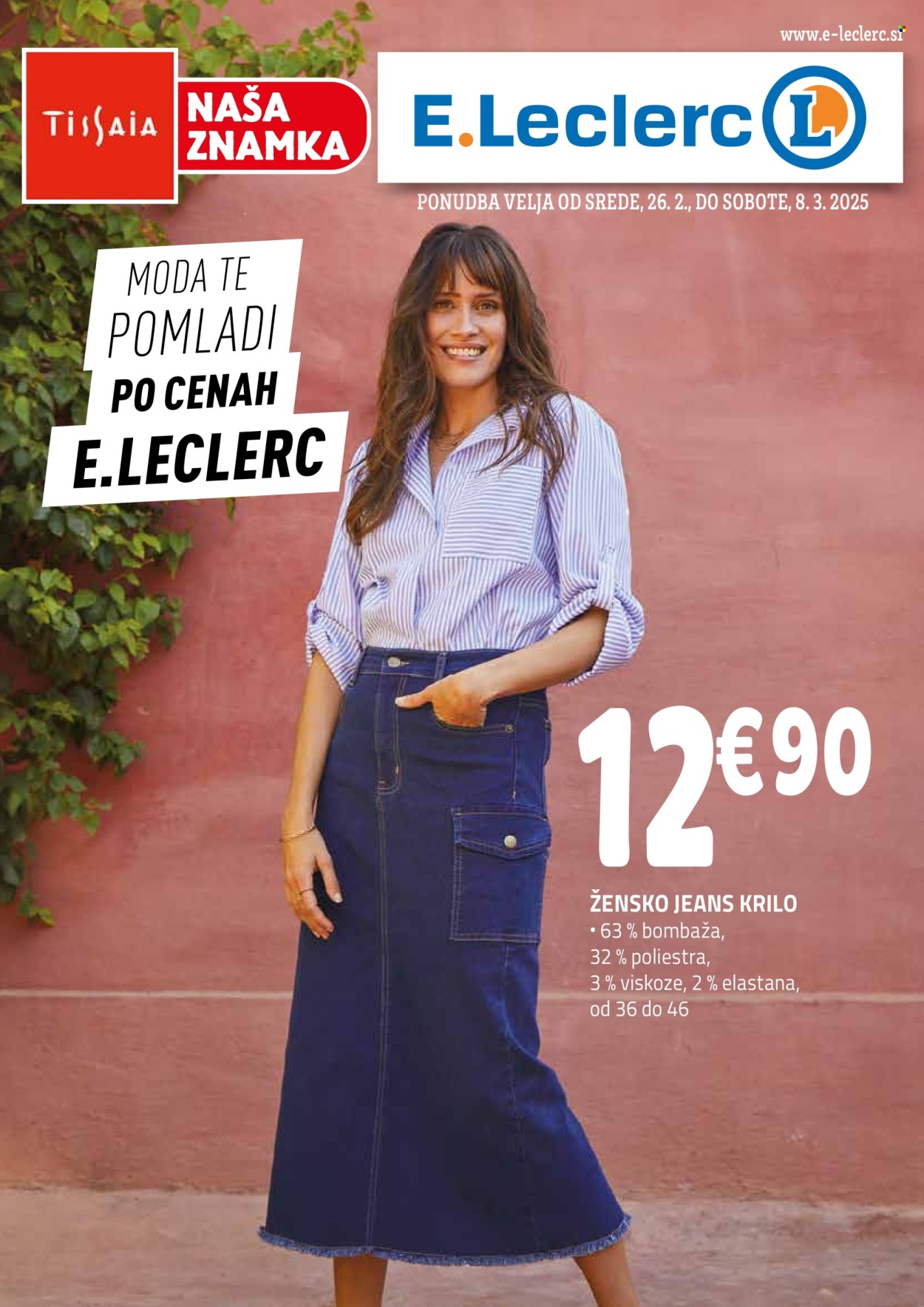 E.Leclerc katalog - 26.2.2025 - 8.3.2025. Stran 1