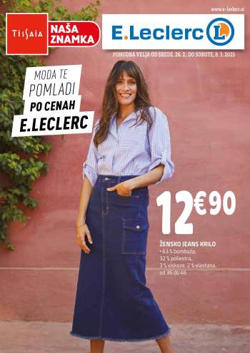 E.Leclerc katalog - 26.2.2025 - 8.3.2025.