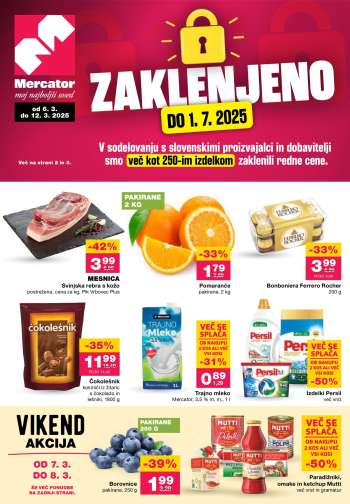 Mercator katalog - 6.3.2025 - 12.3.2025.