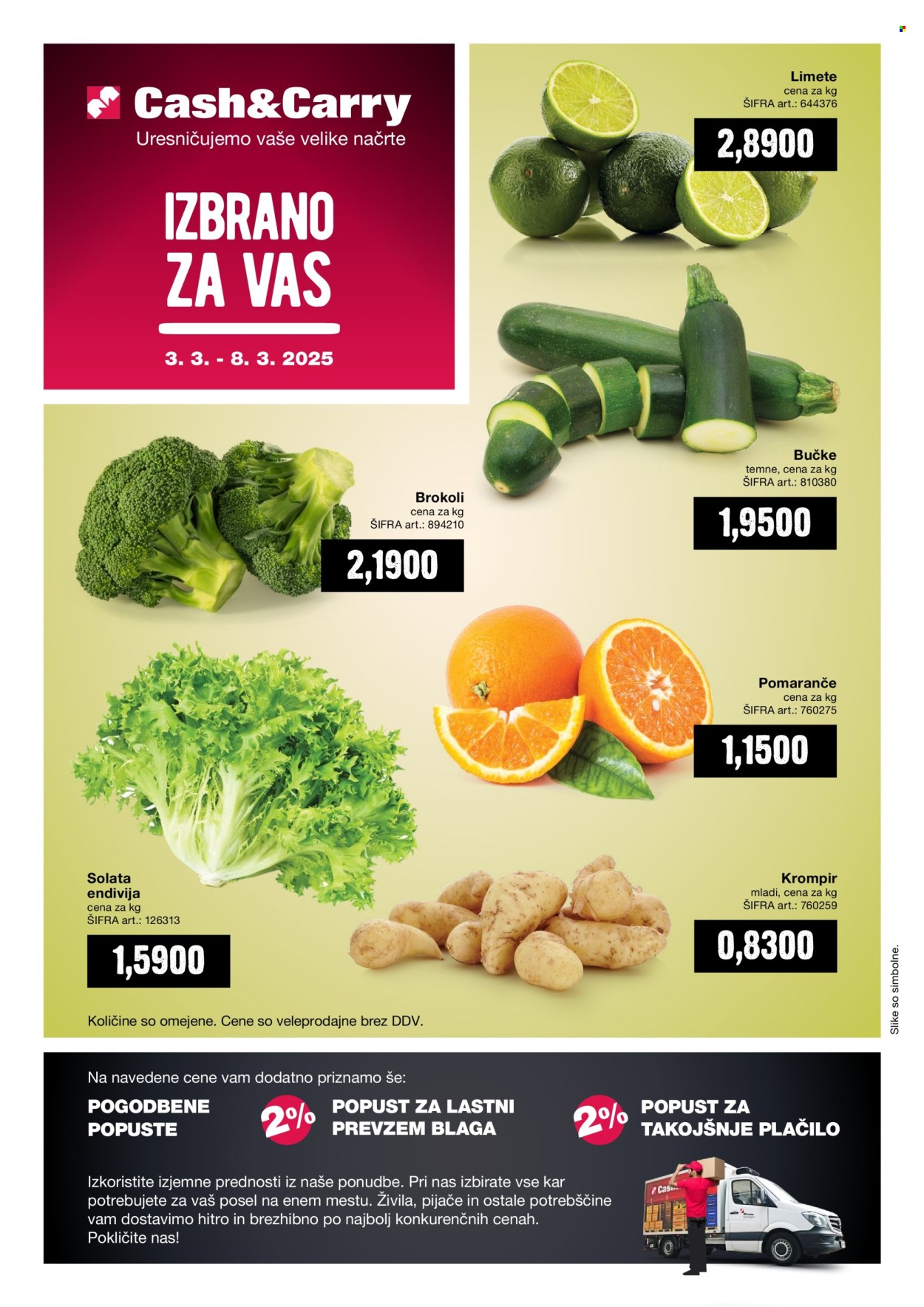 Mercator Cash & Carry katalog - 3.3.2025 - 8.3.2025. Stran 1