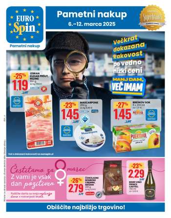 EuroSpin katalog - 6.3.2025 - 12.3.2025.