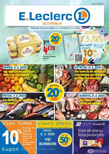 E.Leclerc katalog - 5.3.2025 - 15.3.2025.